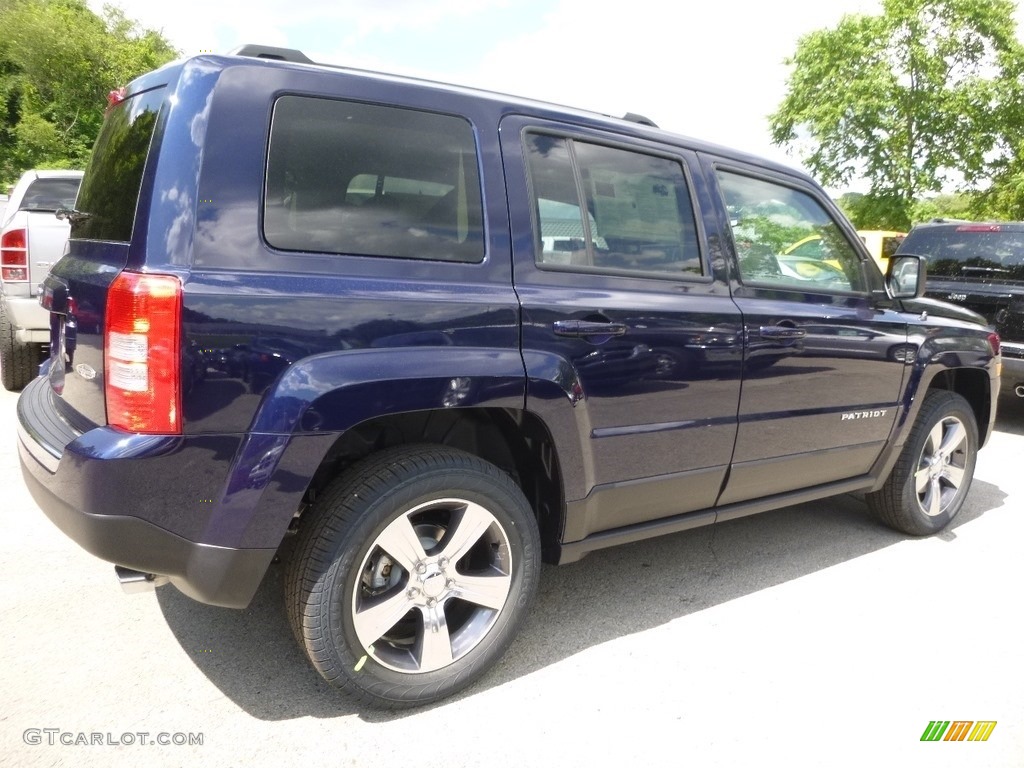 2016 Patriot Latitude 4x4 - True Blue Pearl / Light Pebble Beige/Dark Slate Gray photo #6