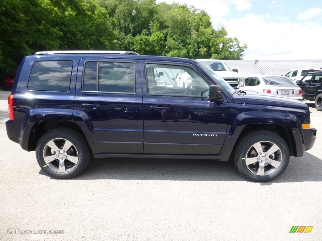 2016 Patriot Latitude 4x4 - True Blue Pearl / Light Pebble Beige/Dark Slate Gray photo #7