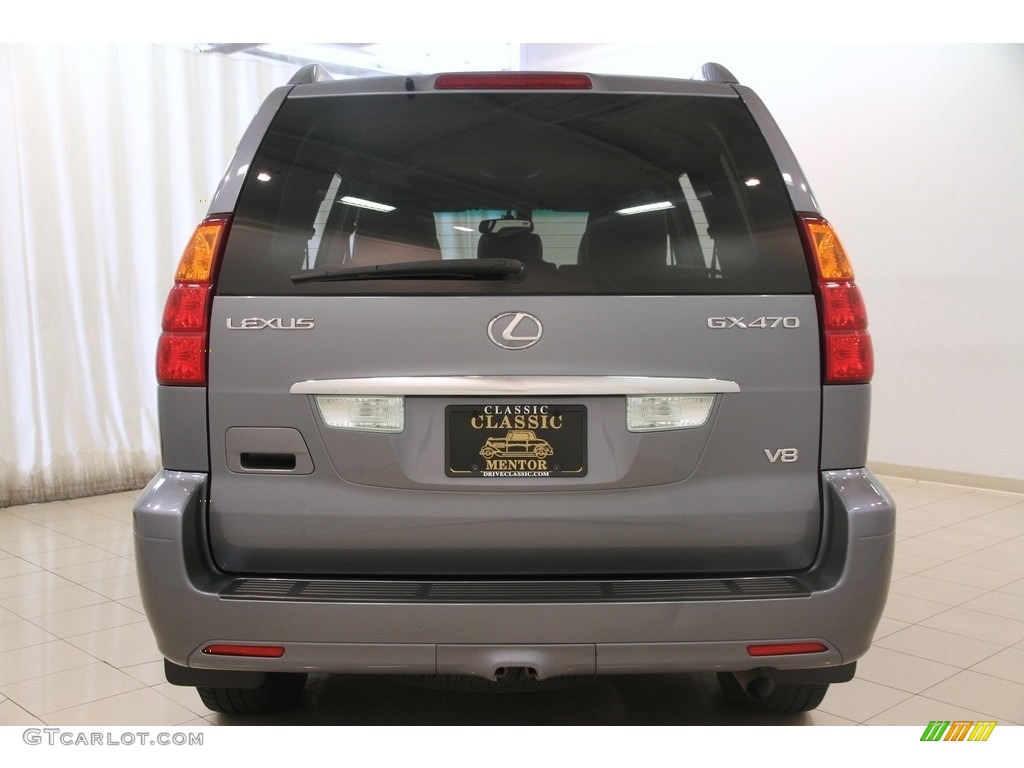 2004 GX 470 - Ash Blue Mica / Dark Gray photo #19