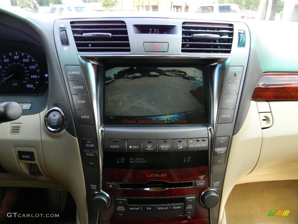 2008 LS 460 - Black Sapphire Blue Pearl / Cashmere photo #16