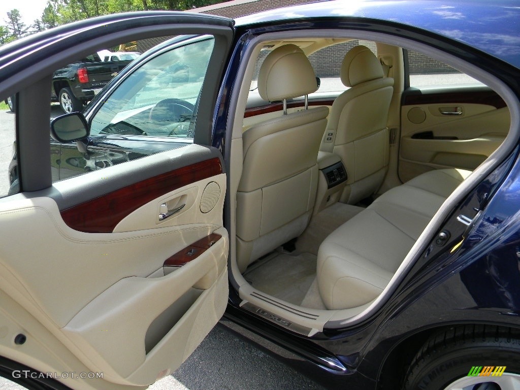 2008 LS 460 - Black Sapphire Blue Pearl / Cashmere photo #20