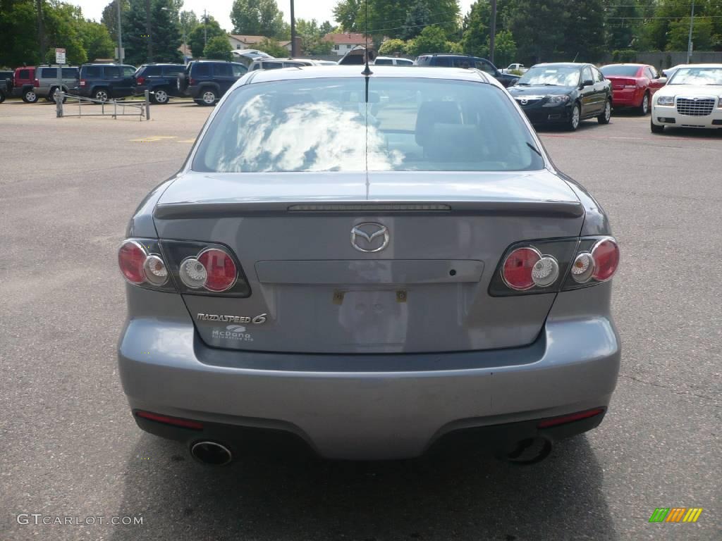 2006 MAZDA6 MAZDASPEED6 Sport - Tungsten Gray Metallic / Black photo #4