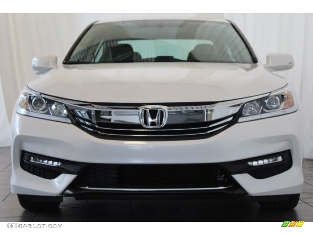 2017 Accord EX-L Sedan - White Orchid Pearl / Ivory photo #4