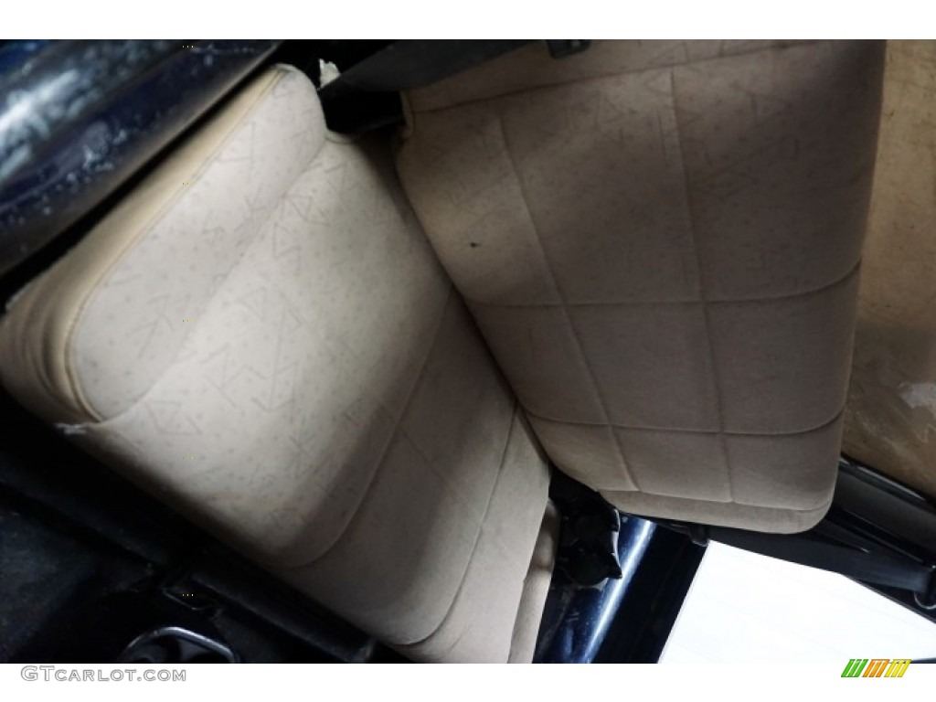 2002 Wrangler X 4x4 - Patriot Blue Pearl / Camel Beige photo #16
