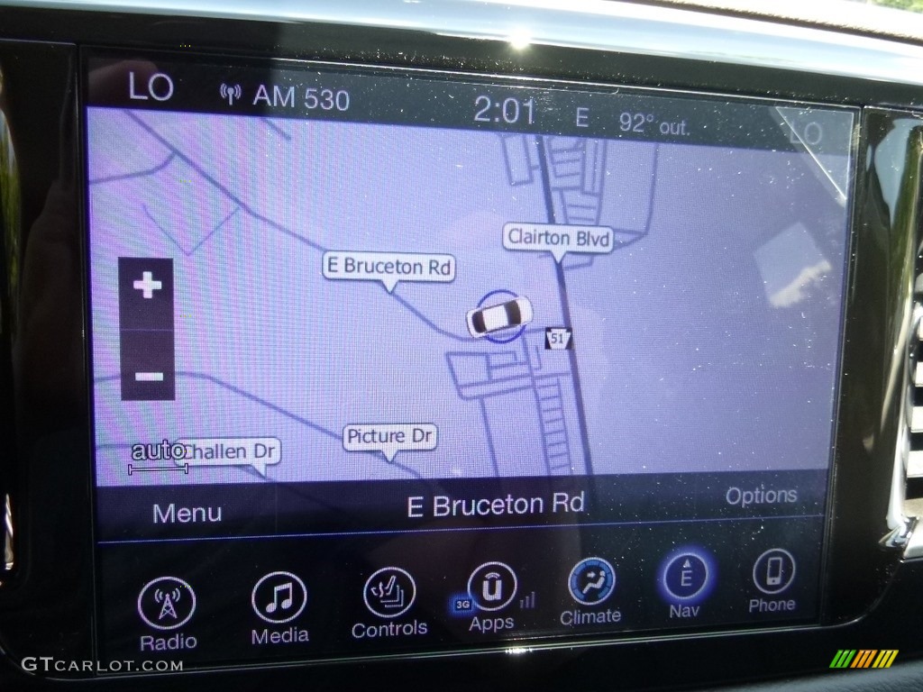 2017 Pacifica Touring L Plus - Molten Silver / Black/Alloy photo #17