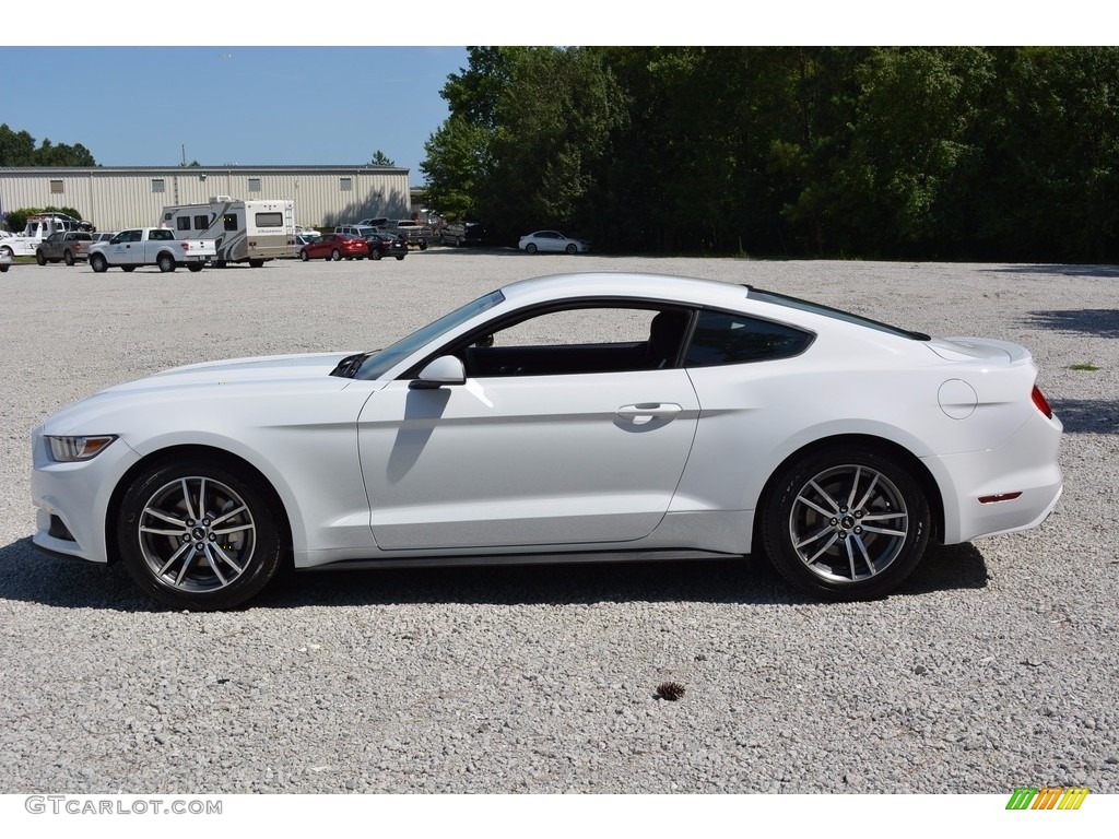 2017 Mustang Ecoboost Coupe - Oxford White / Ebony photo #6
