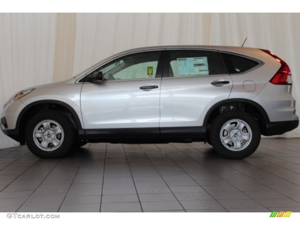 2016 CR-V LX - Alabaster Silver Metallic / Gray photo #5