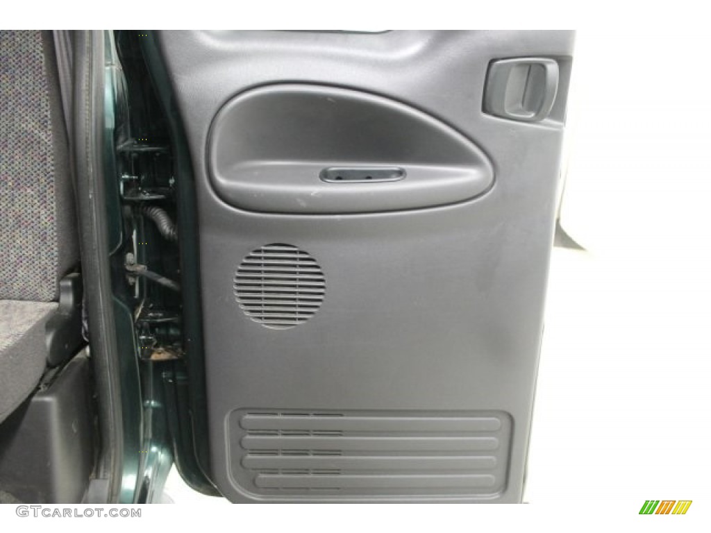 2001 Ram 1500 SLT Club Cab 4x4 - Forest Green Pearl / Agate photo #23