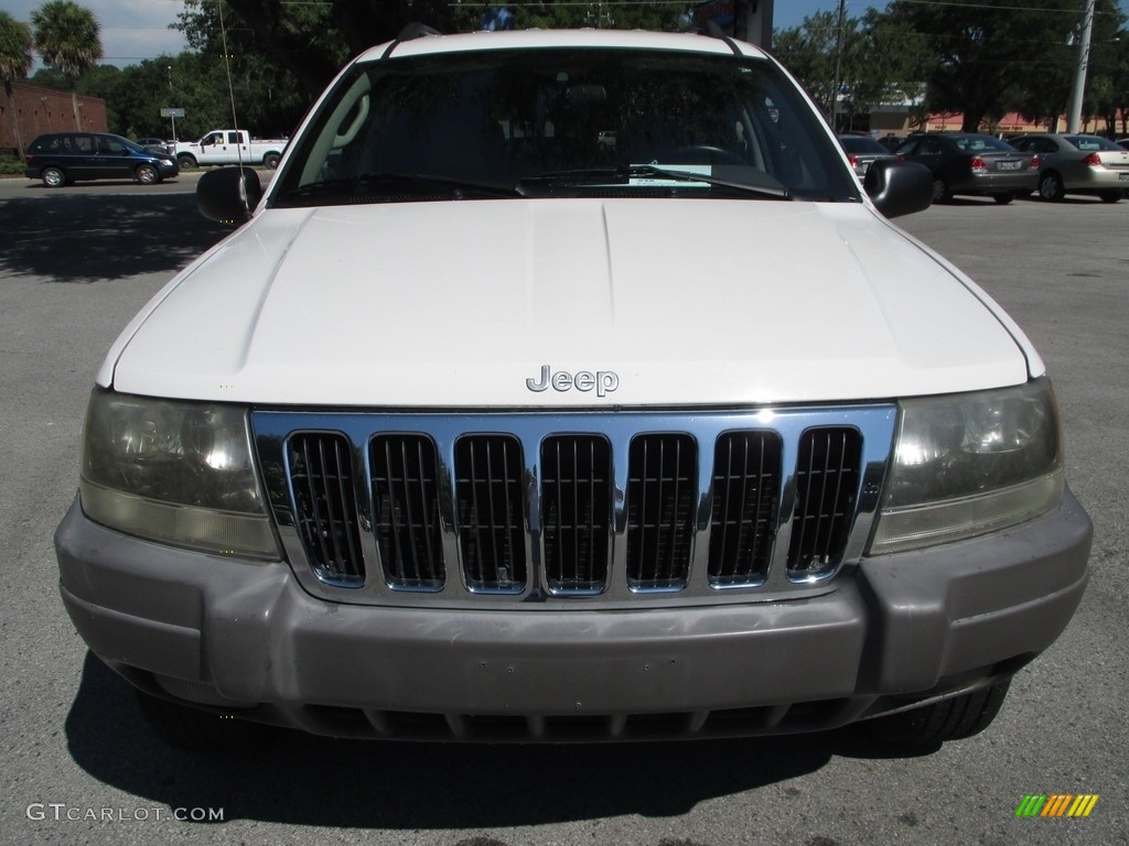 2003 Grand Cherokee Laredo - Stone White / Dark Slate Gray photo #8