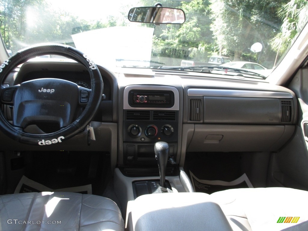 2003 Grand Cherokee Laredo - Stone White / Dark Slate Gray photo #11
