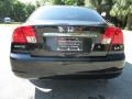Nighthawk Black Pearl - Civic LX Sedan Photo No. 4