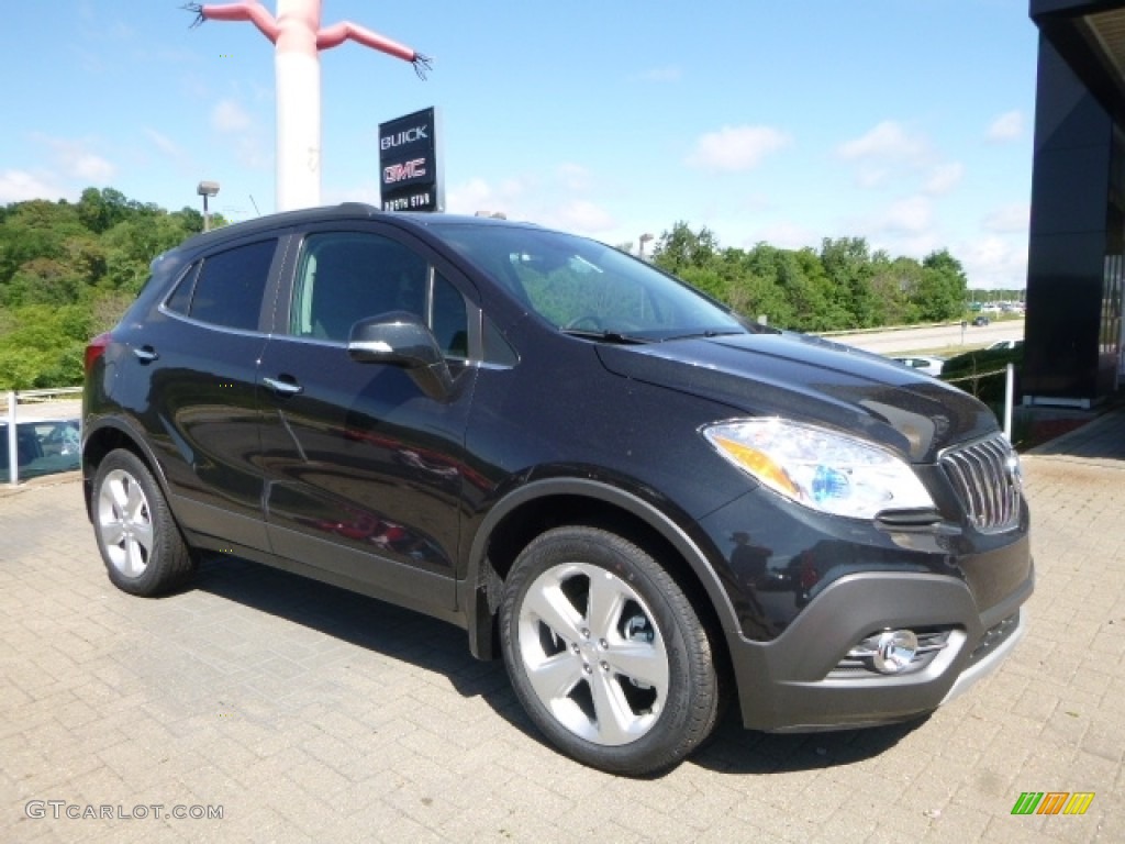 Carbon Black Metallic 2016 Buick Encore Convenience AWD Exterior Photo #114407416