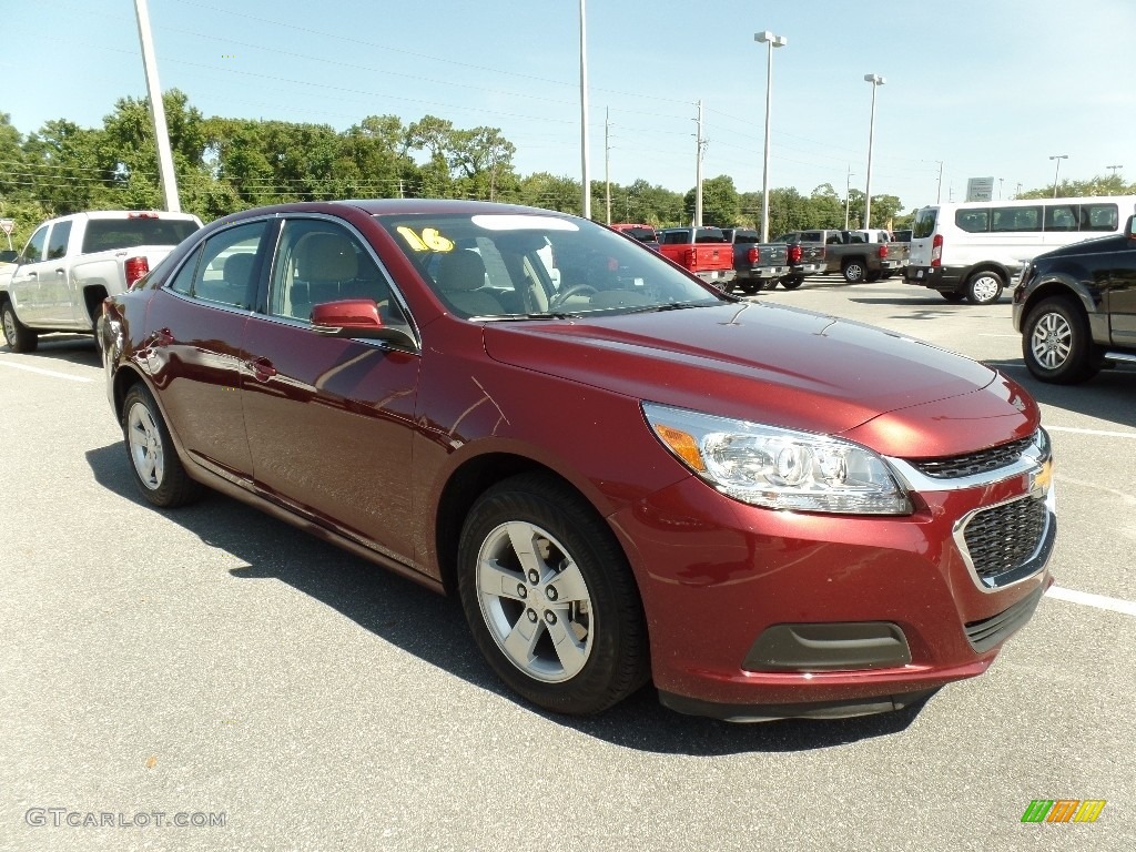 2016 Malibu Limited LT - Butte Red Metallic / Cocoa/Light Neutral photo #10