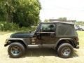 2000 Black Jeep Wrangler Sahara 4x4  photo #2