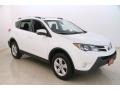 Super White - RAV4 XLE AWD Photo No. 1