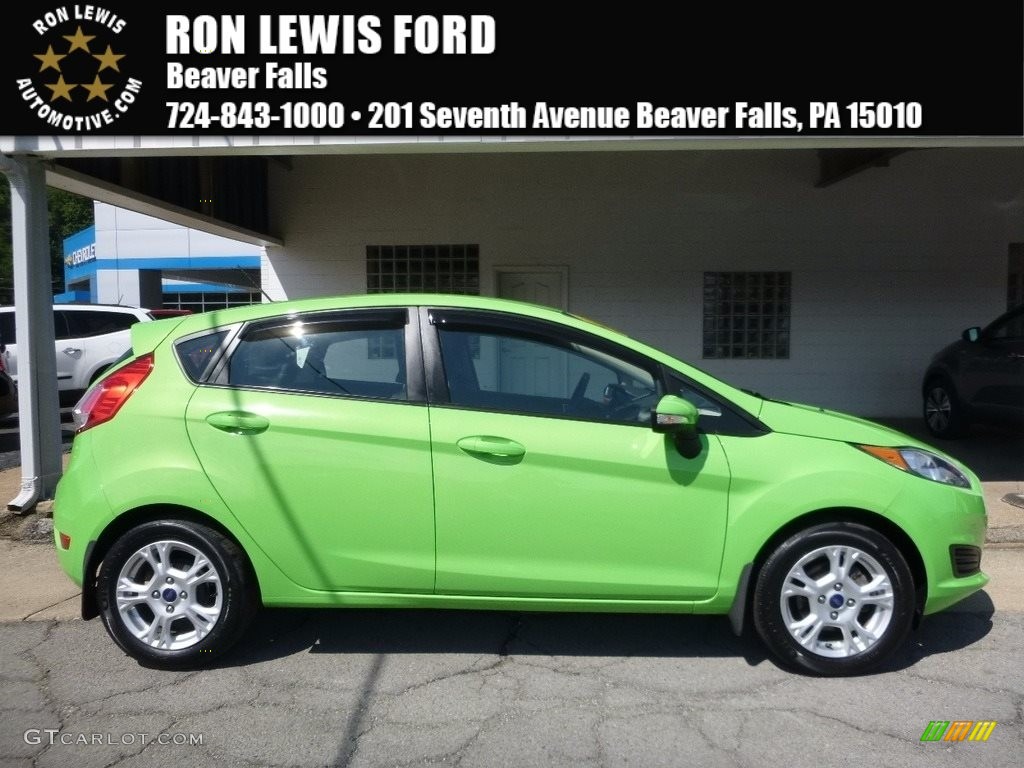 Green Envy Ford Fiesta