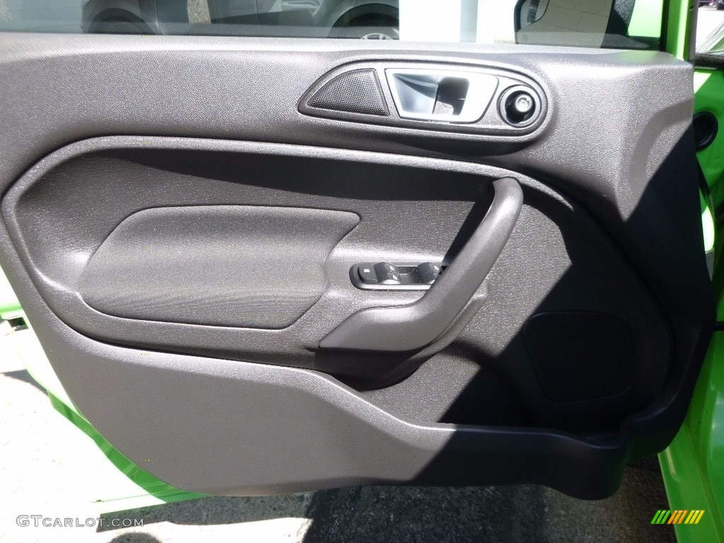 2014 Fiesta SE Hatchback - Green Envy / Charcoal Black photo #13