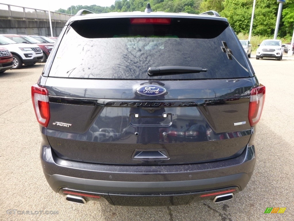 2017 Explorer Sport 4WD - Smoked Quartz / Ebony Black photo #3