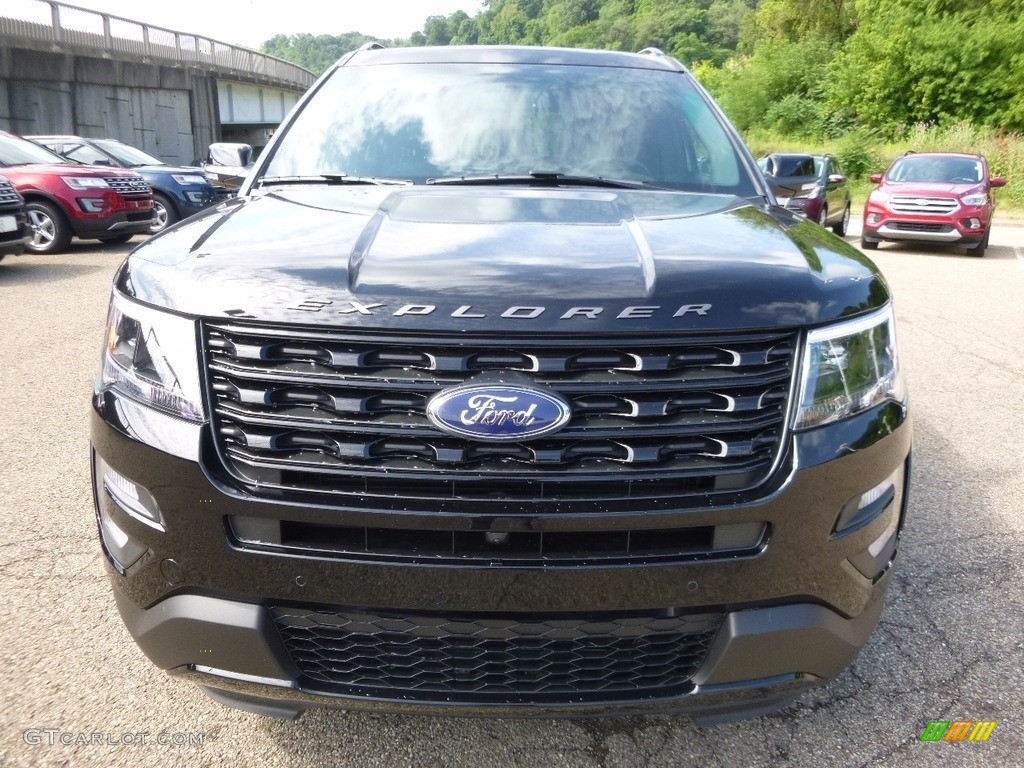 2017 Explorer Sport 4WD - Shadow Black / Ebony Black photo #7