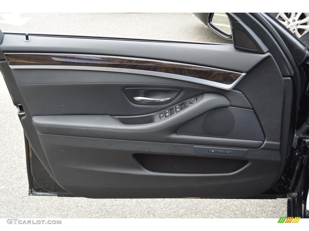 2016 5 Series 528i xDrive Sedan - Black Sapphire Metallic / Black photo #7