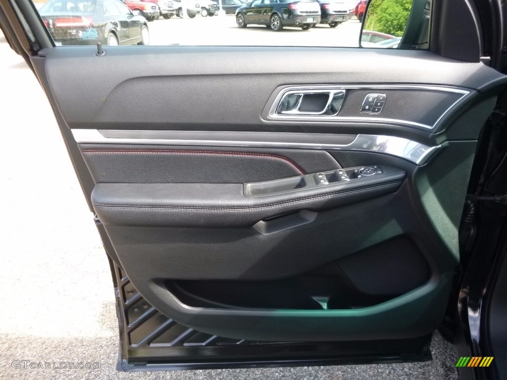 2017 Explorer Sport 4WD - Shadow Black / Ebony Black photo #14