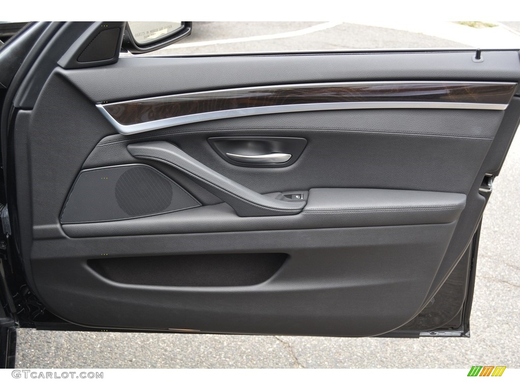 2016 5 Series 528i xDrive Sedan - Black Sapphire Metallic / Black photo #24