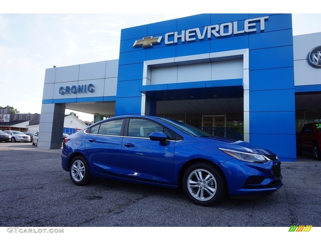 2016 Cruze LT Sedan - Kinetic Blue Metallic / Jet Black photo #1