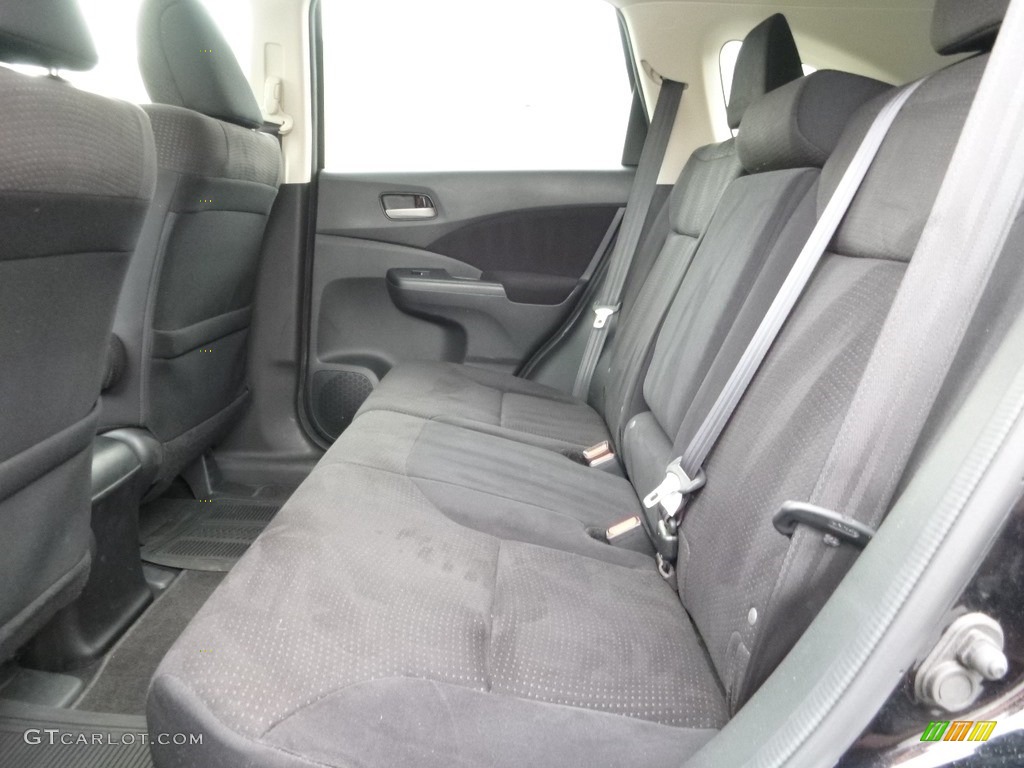 2013 CR-V EX AWD - Crystal Black Pearl / Black photo #6