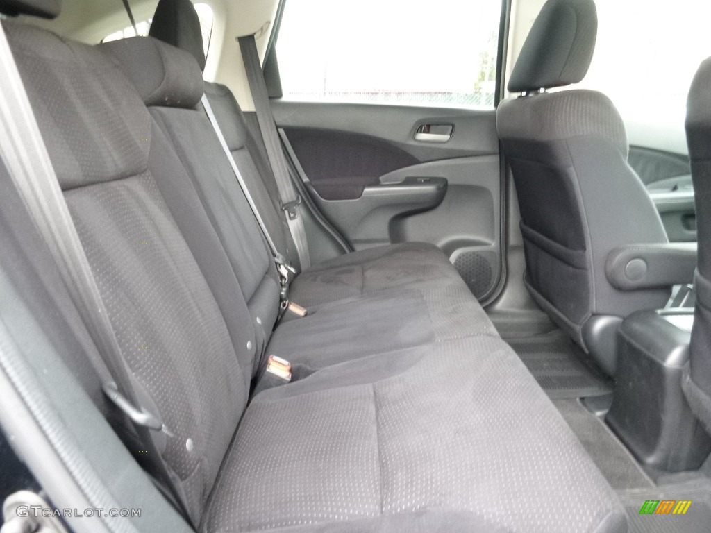 2013 CR-V EX AWD - Crystal Black Pearl / Black photo #13