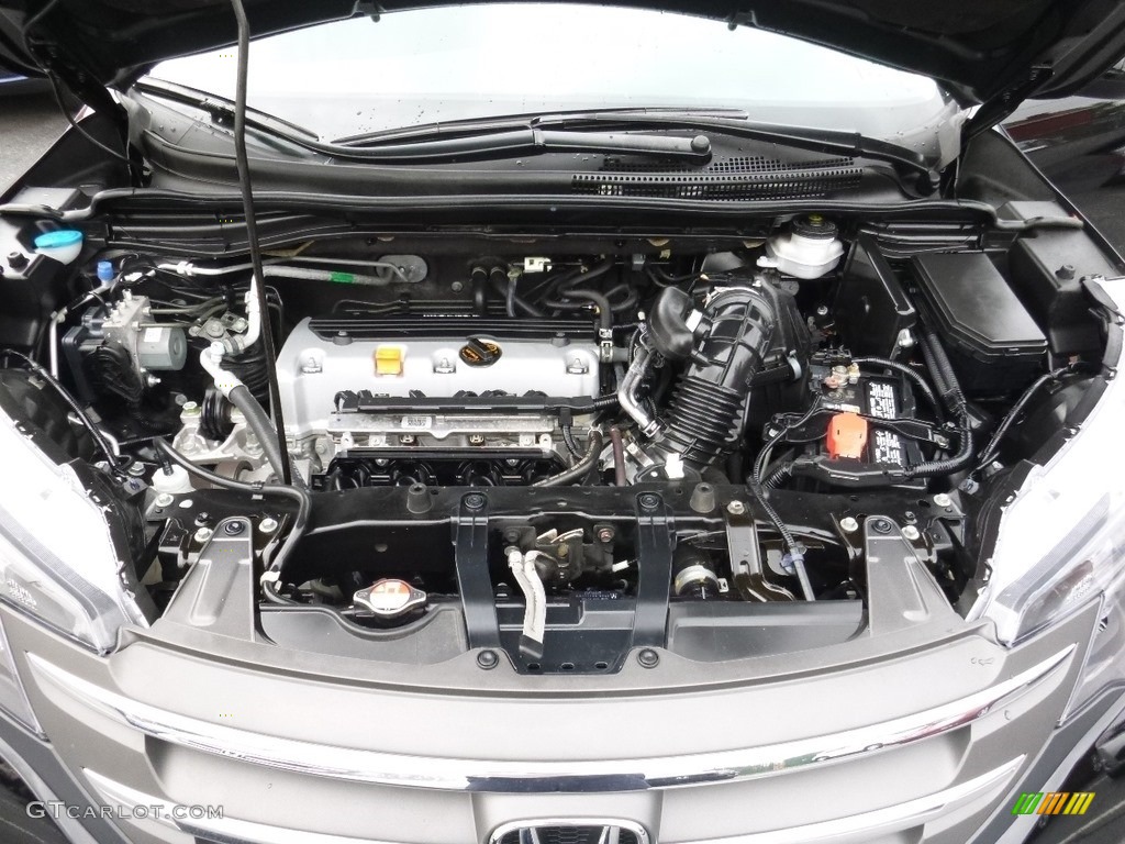 2013 CR-V EX AWD - Crystal Black Pearl / Black photo #16