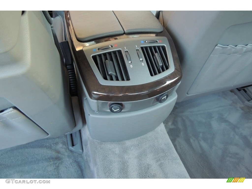 2003 7 Series 745Li Sedan - Sterling Grey Metallic / Basalt Grey/Stone Green photo #25