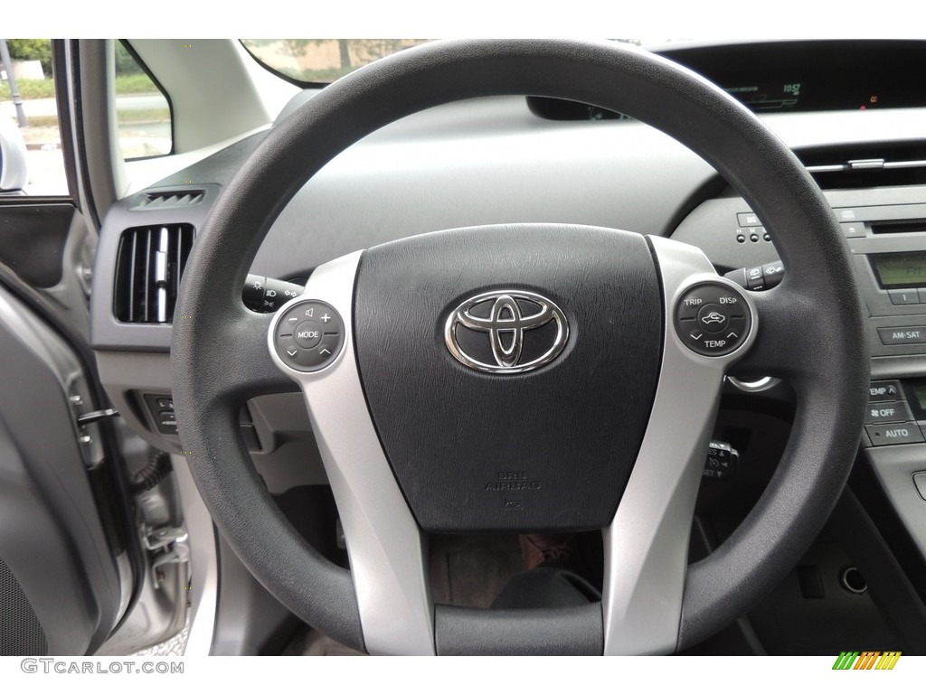 2010 Prius Hybrid III - Classic Silver Metallic / Dark Gray photo #8