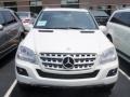 2009 Arctic White Mercedes-Benz ML 350 4Matic  photo #2