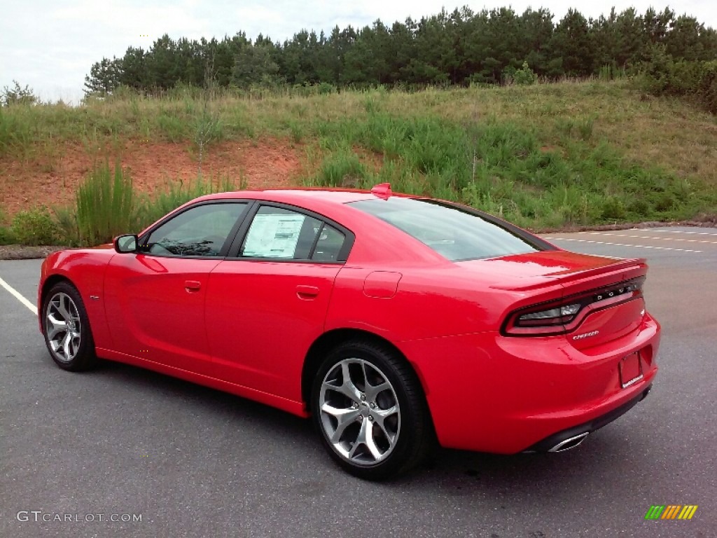 2016 Charger R/T - TorRed / Black photo #5