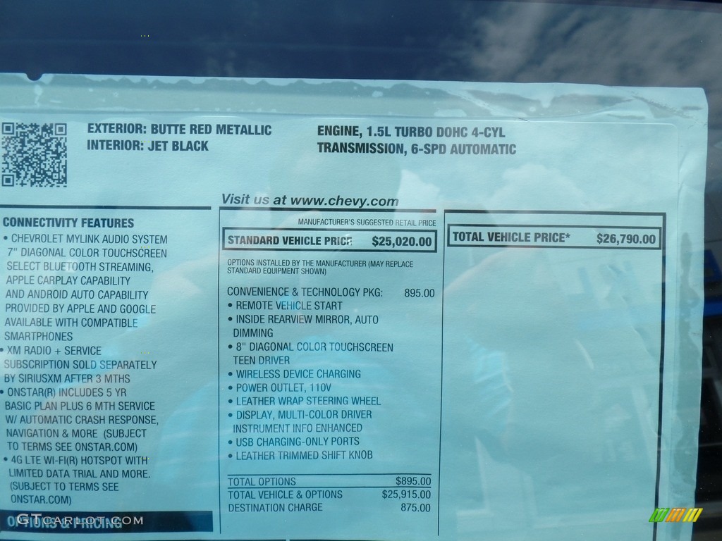 2016 Malibu LT - Crystal Red Tintcoat / Jet Black photo #57