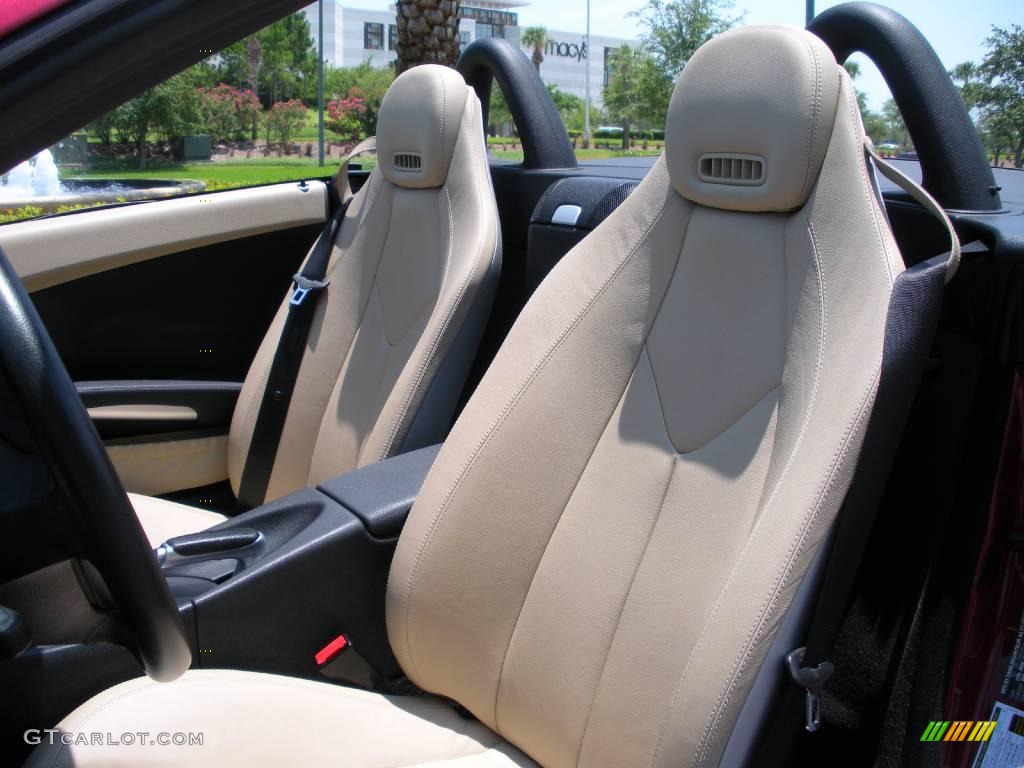 designo Sand Interior 2007 Mercedes-Benz SLK 350 Roadster Photo #11441944