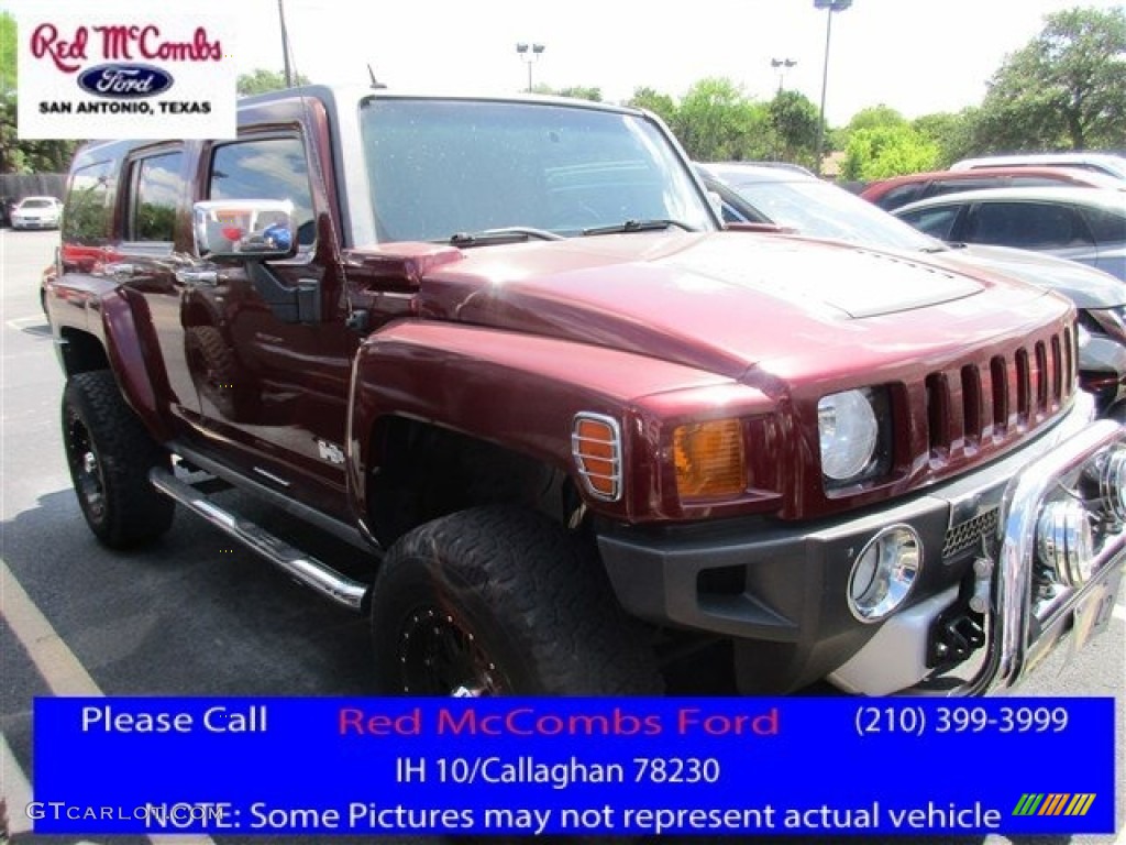 Sonoma Red Metallic Hummer H3