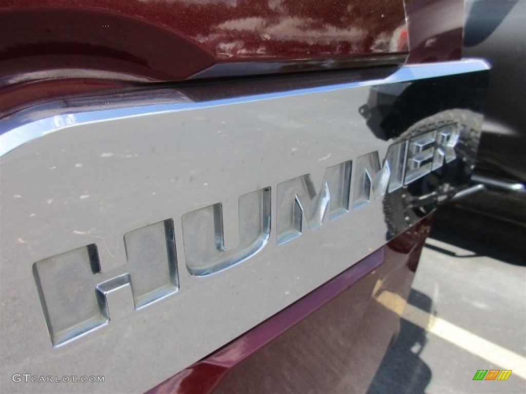 2009 H3  - Sonoma Red Metallic / Ebony/Pewter photo #6