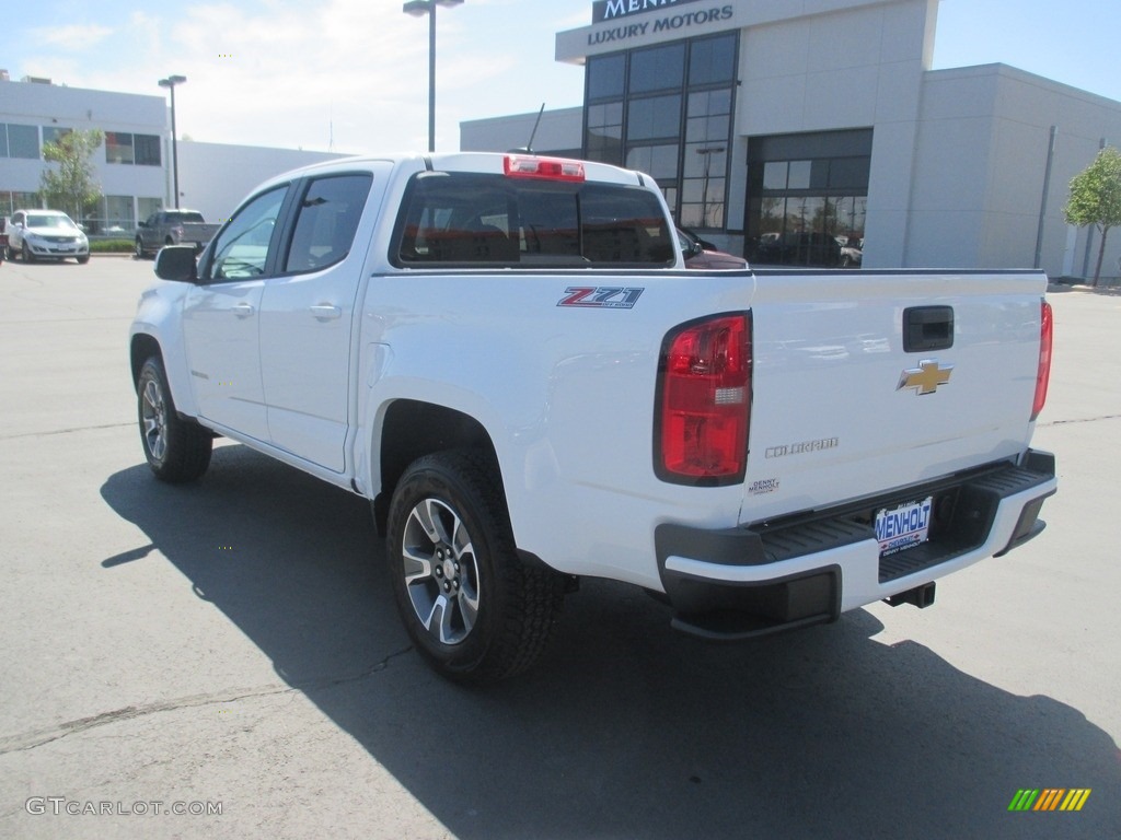 2016 Colorado Z71 Crew Cab 4x4 - Summit White / Jet Black photo #5