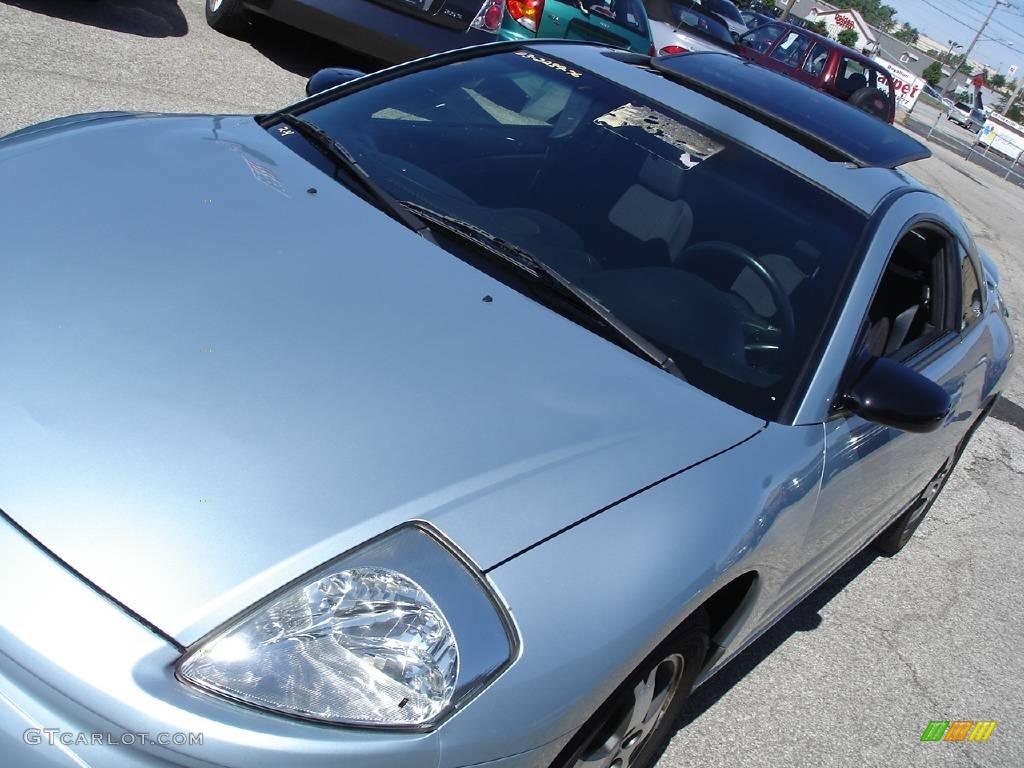 2003 Eclipse GS Coupe - Steel Blue Pearl / Midnight photo #10