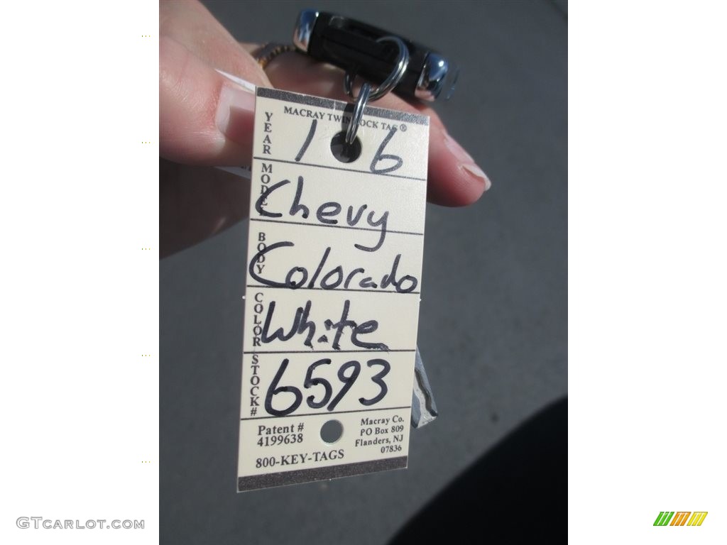 2016 Colorado Z71 Crew Cab 4x4 - Summit White / Jet Black photo #13