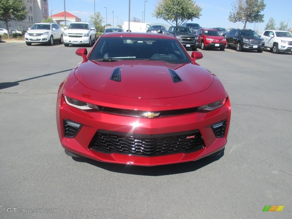 2017 Camaro SS Coupe - Garnet Red Tintcoat / Jet Black photo #2