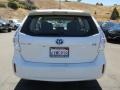 2013 Blizzard White Pearl Toyota Prius v Three Hybrid  photo #6