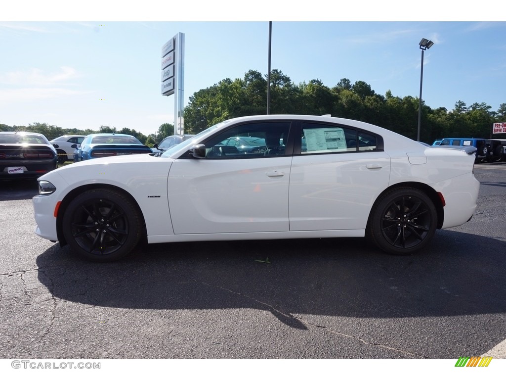 2016 Charger R/T - Bright White / Black photo #4