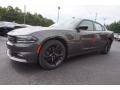 2016 Granite Crystal Metallic Dodge Charger R/T  photo #3