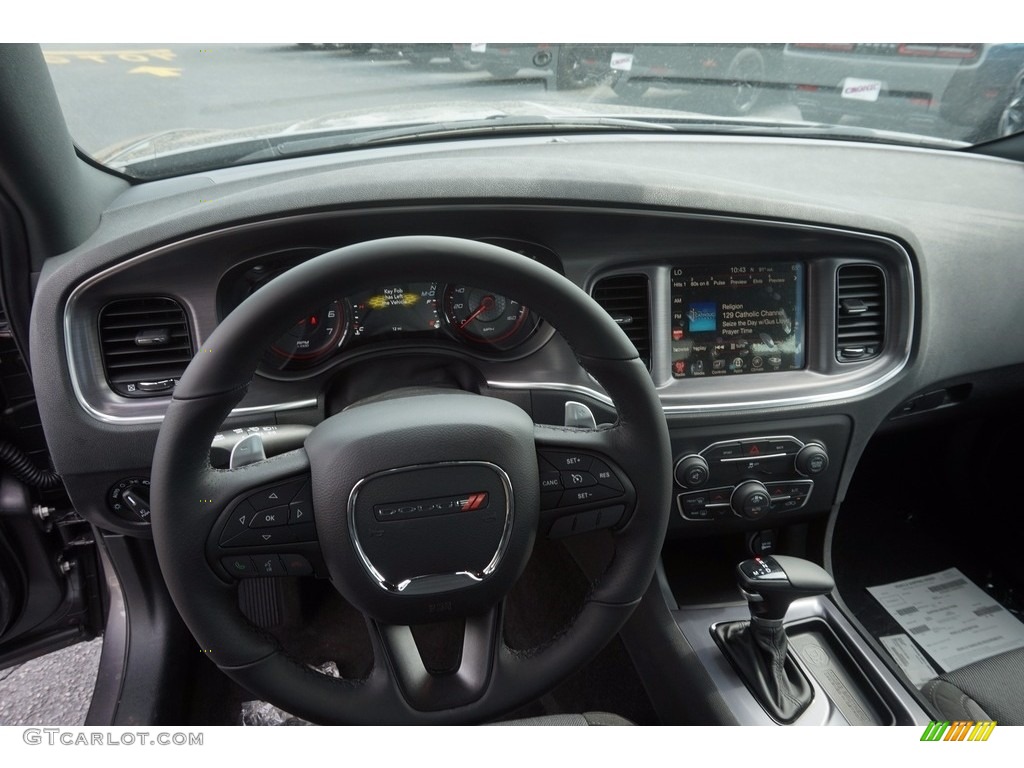 2016 Charger R/T - Granite Crystal Metallic / Black photo #9