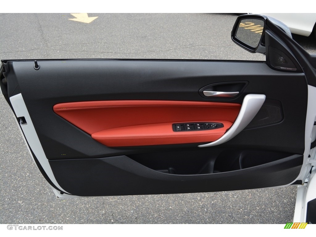 2016 M235i Convertible - Alpine White / Coral Red photo #9