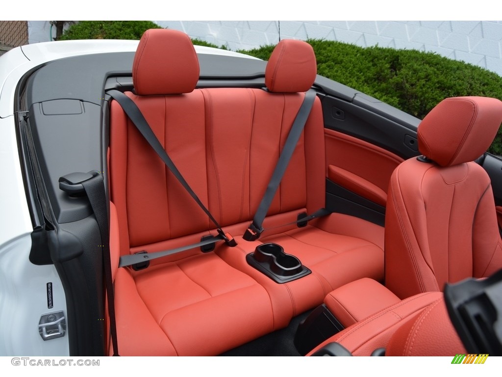 2016 BMW M235i Convertible Rear Seat Photo #114429088