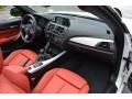 Coral Red Dashboard Photo for 2016 BMW M235i #114429112