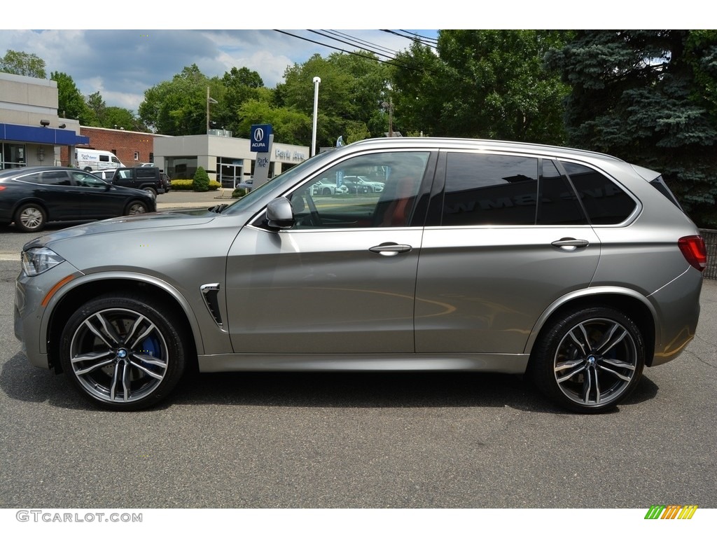 Donington Gray Metallic 2015 BMW X5 M Standard X5 M Model Exterior Photo #114429403